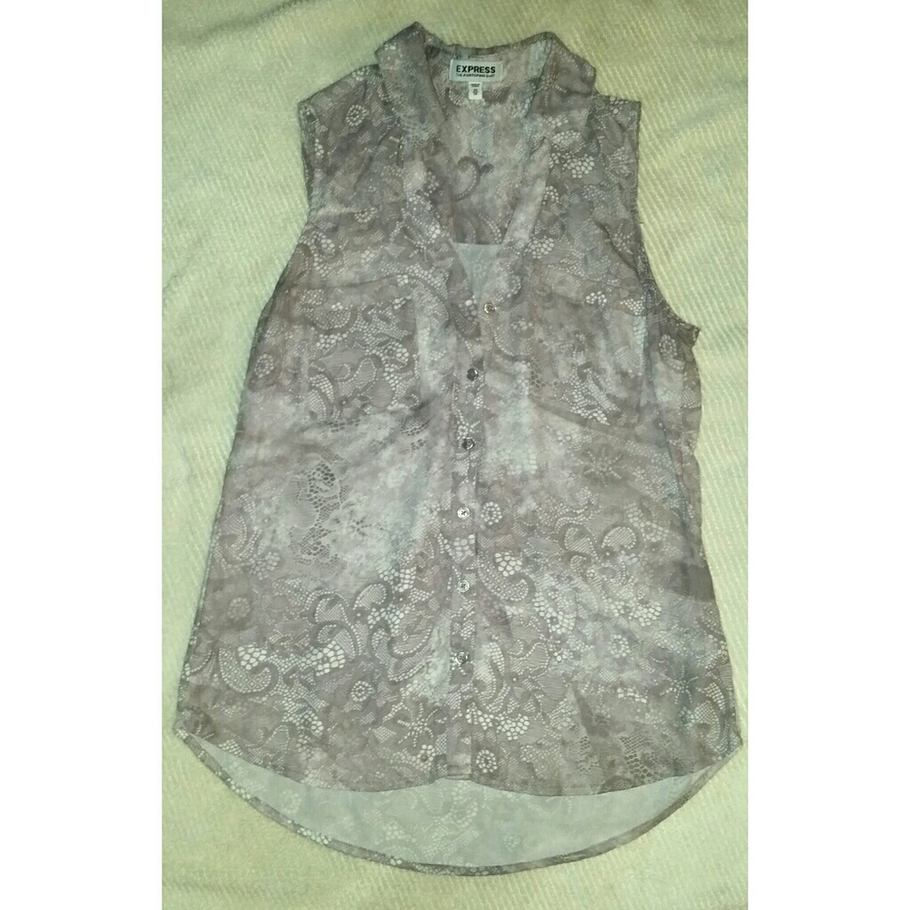 Express Sleeveless Portofino Top